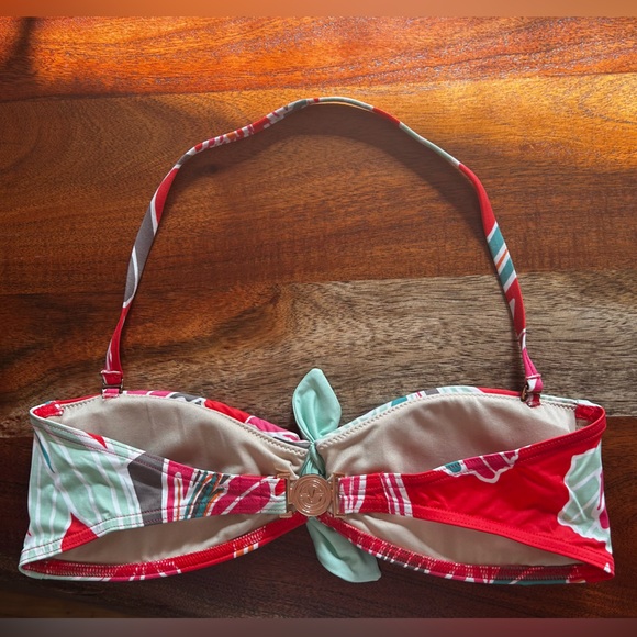 Victoria’s Secret Bikini Top Like New! Tropical Print Size Small - Picture 7 of 13